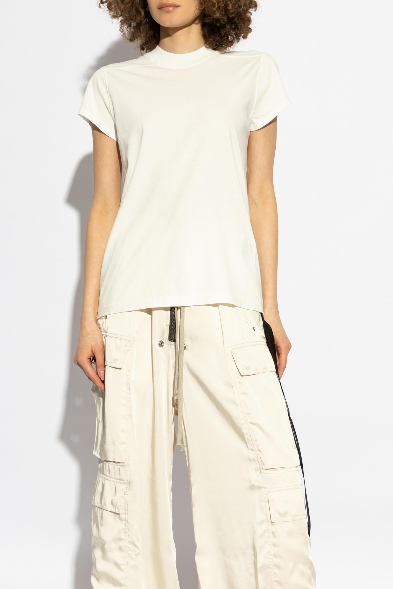 Biały T-shirt `Small Level T` Rick Owens DRKSHDW - Vitkac Polska